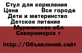 Стул для кормления  › Цена ­ 4 000 - Все города Дети и материнство » Детское питание   . Мурманская обл.,Североморск г.